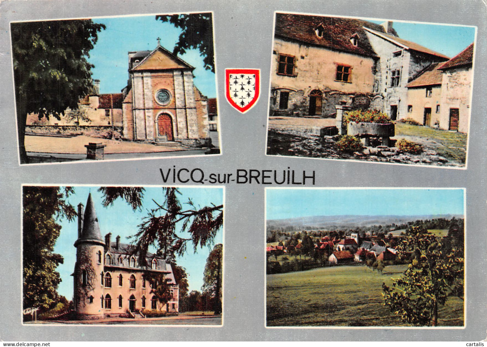 87-VICQ SUR BREUILH-N° 4398-A/0133 - Autres & Non Classés