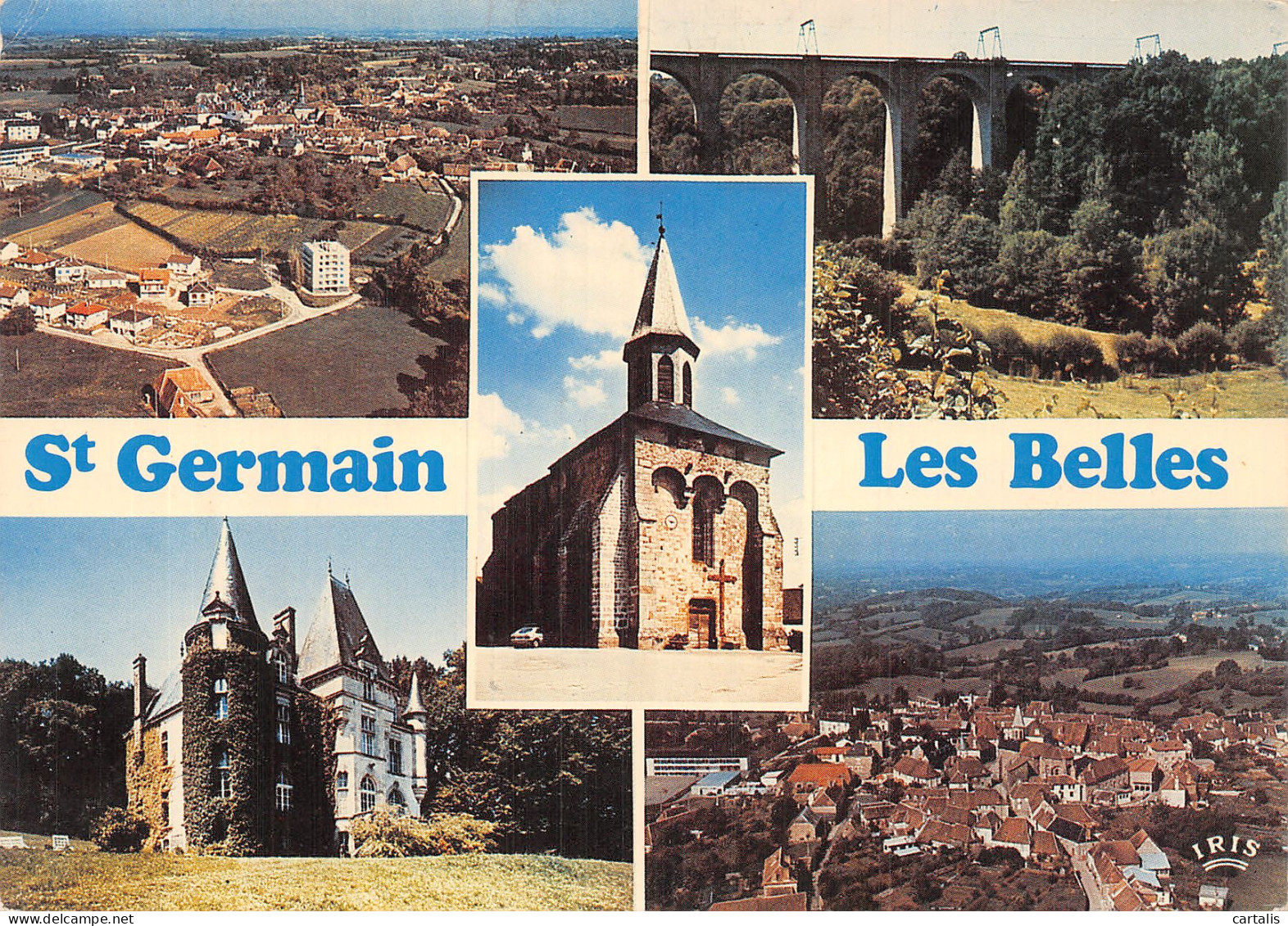 87-SAINT GERMAIN LES BELLES-N° 4398-A/0135 - Saint Germain Les Belles