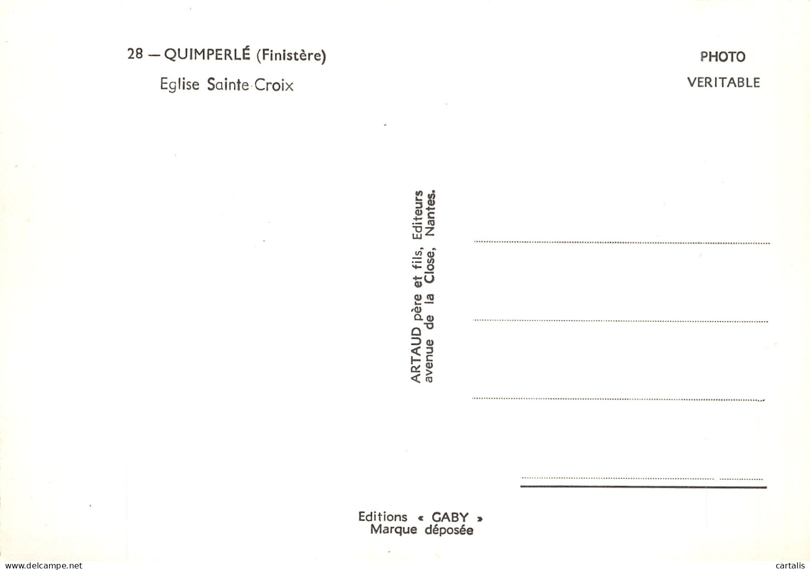 29-QUIMPERLE-N° 4398-A/0111 - Quimperlé