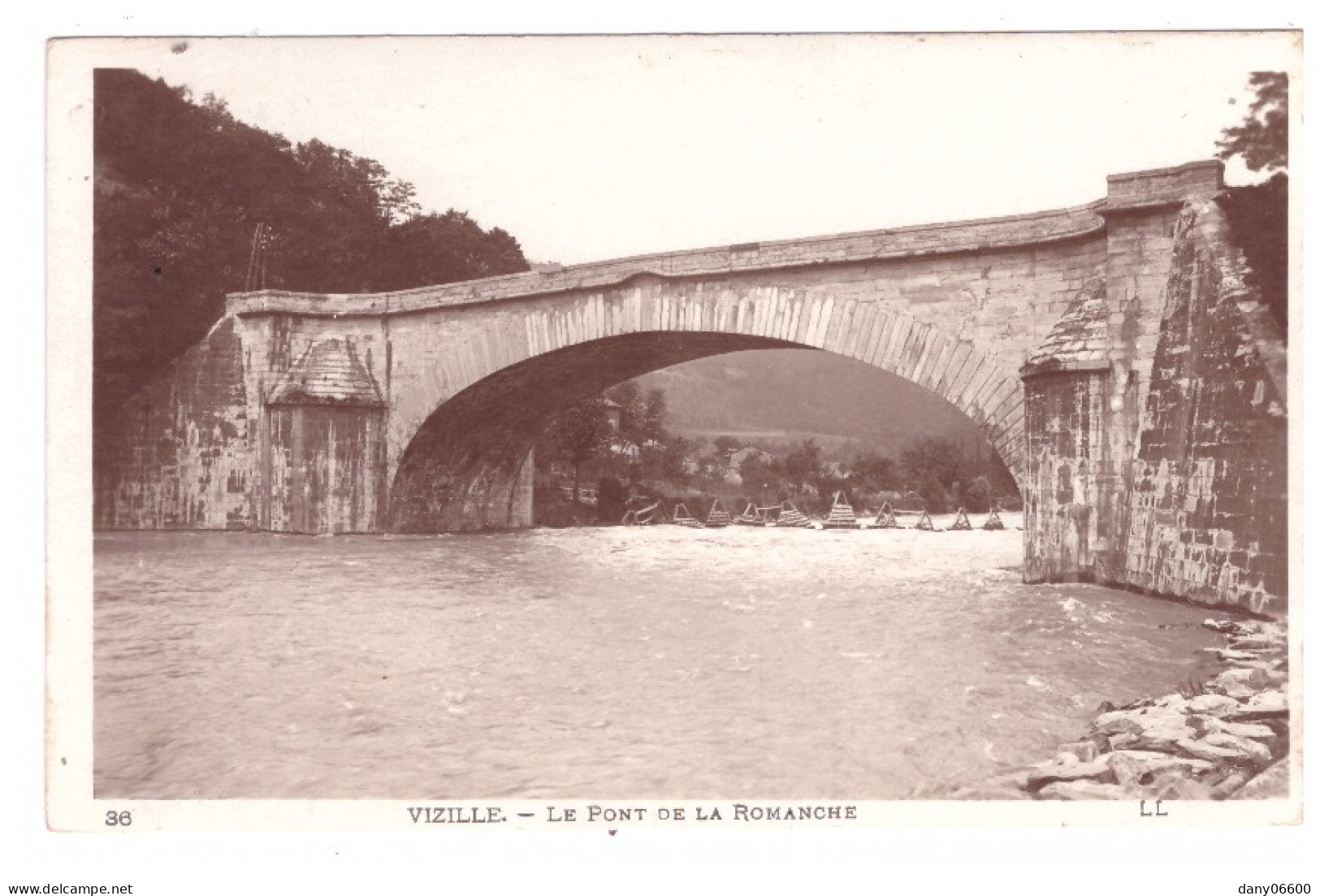 VIZILLE - Le Pont De La Romanche  - Vizille