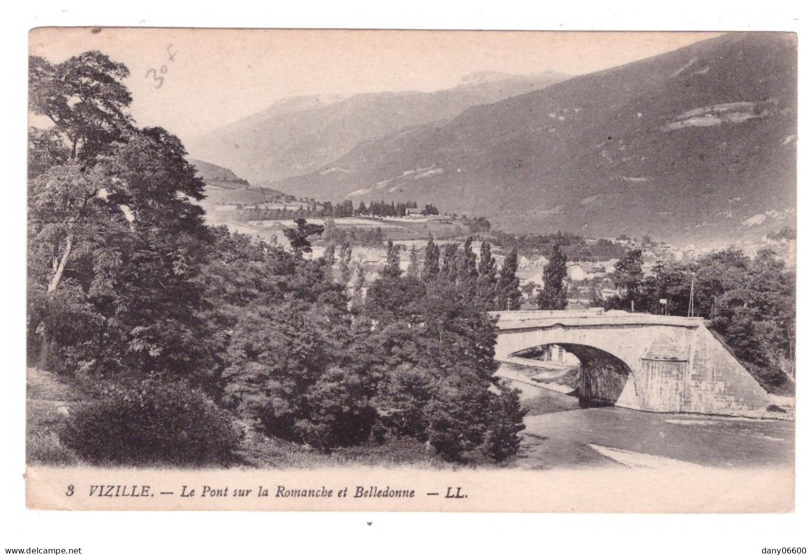 VIZILLE - Le Pont De La Romanche Et Belledonne  - Vizille