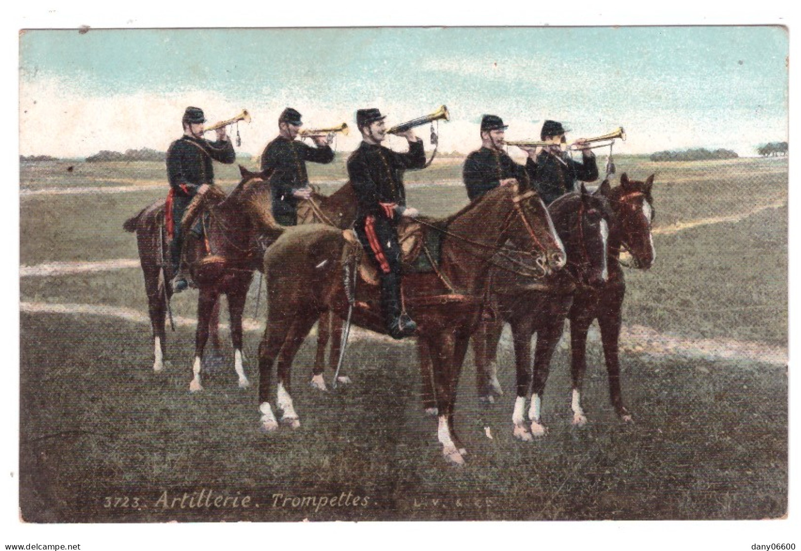 ARTILLERIE - Trompettes (carte Animée) - Régiments