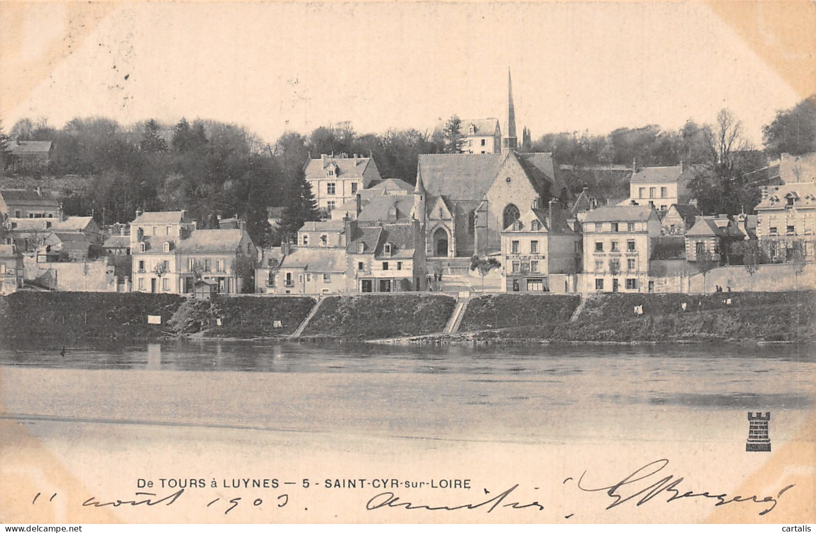 37-SAINT CYR SUR LOIRE-N° 4397-E/0073 - Saint-Cyr-sur-Loire
