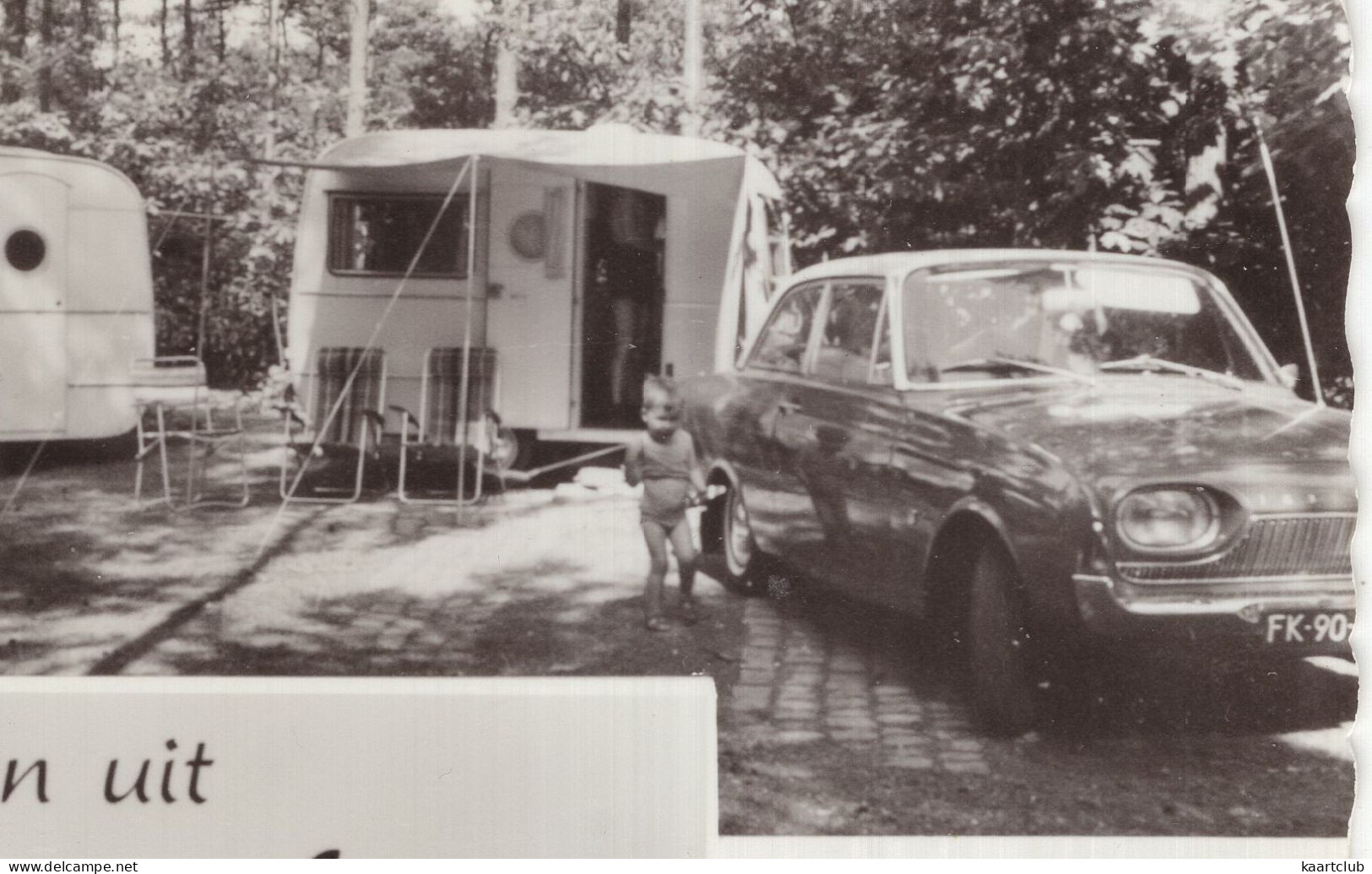 Arnhem: FORD TAUNUS 17M P3  - CARAVAN / TENT - Kampeercentrum 'Arnhem' - (Holland) - Toerisme