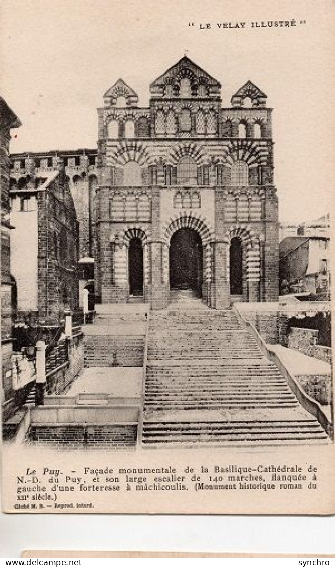 Le Puy ; Façade De La Basilique-Cathédrale - Other & Unclassified