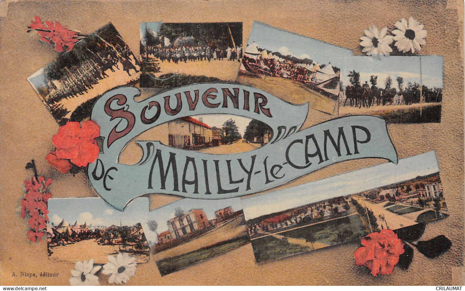 10-MAILLY LE CAMP-N°T5074-G/0299 - Mailly-le-Camp