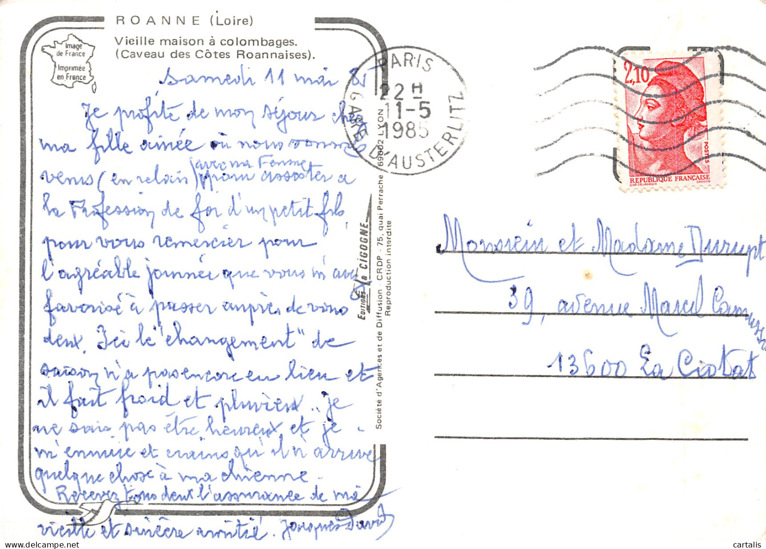 42-ROANNE-N° 4398-C/0393 - Roanne