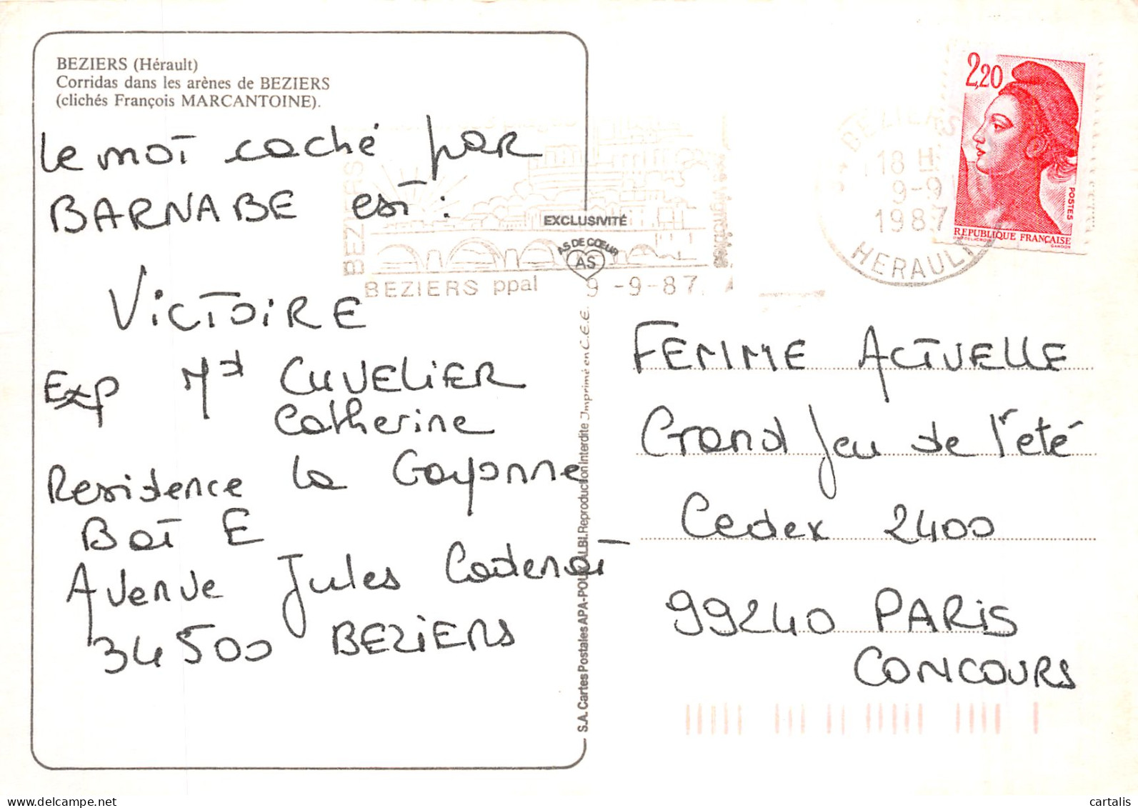 34-BEZIERS-N° 4398-C/0121 - Beziers