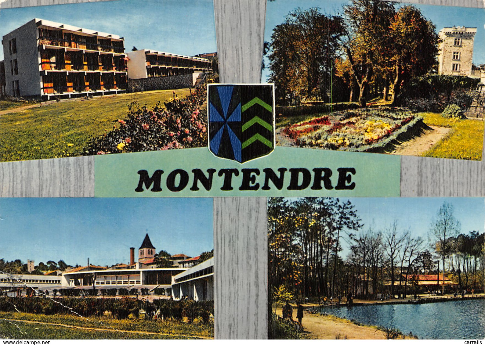 17-MONTENDRE LES PINS-N° 4398-C/0053 - Montendre