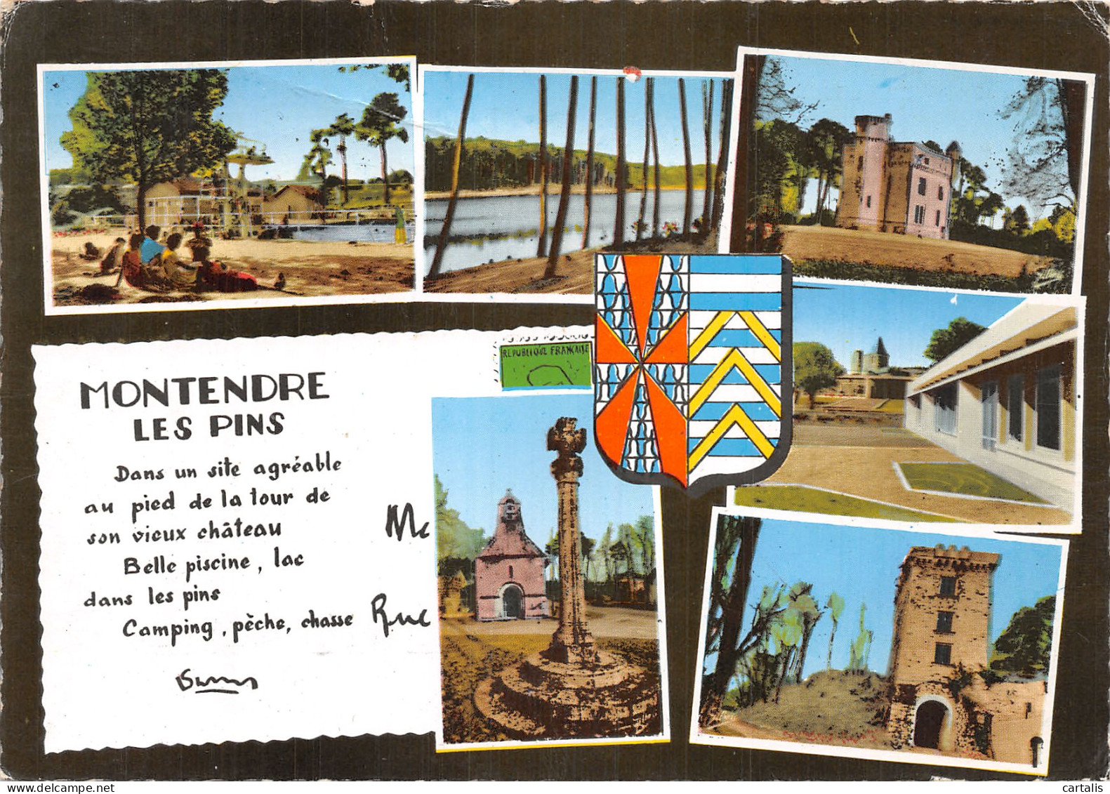 17-MONTENDRE LES PINS-N° 4398-C/0007 - Montendre