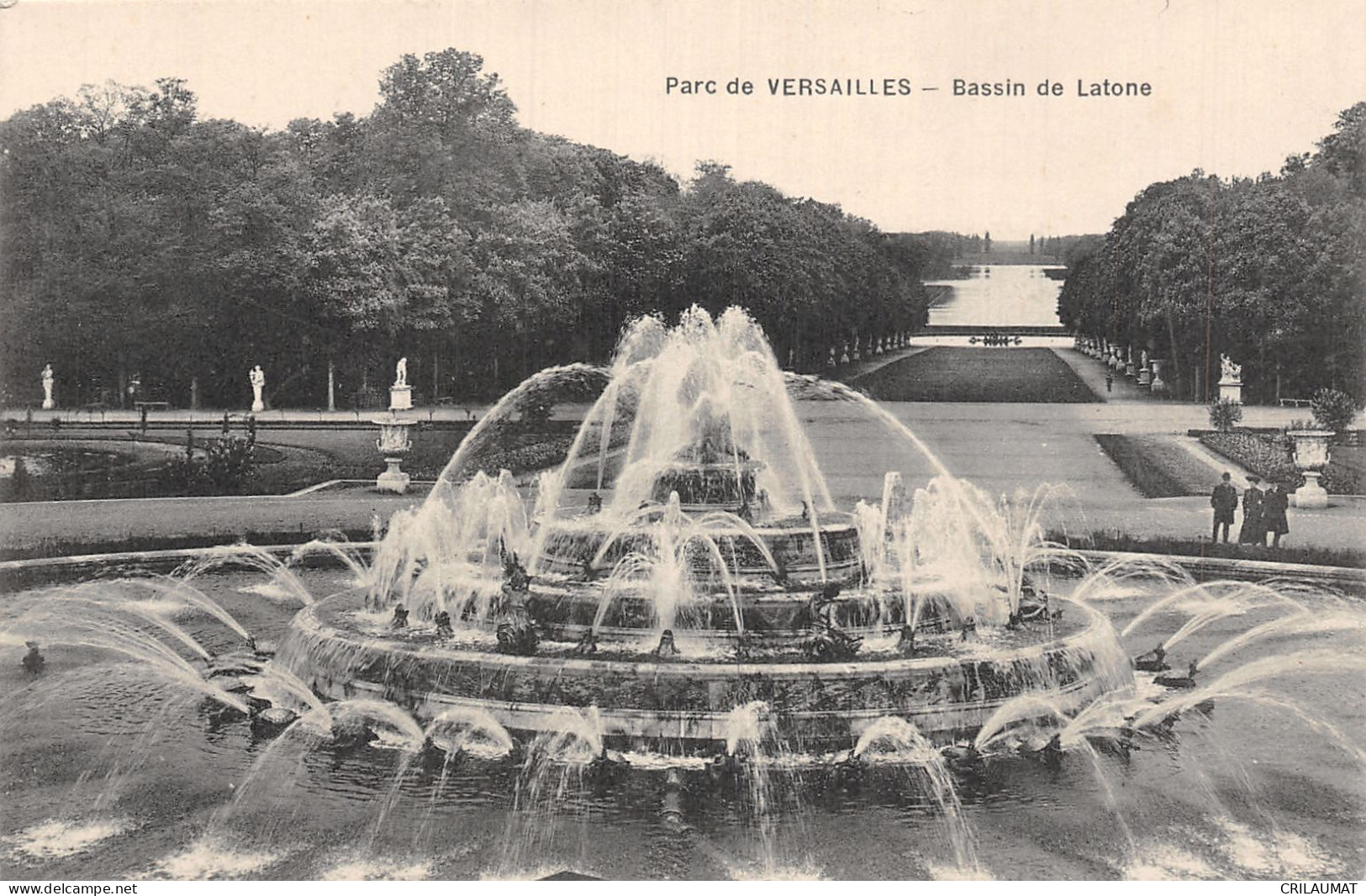 78-VERSAILLES LE PARC BASSIN DE LATONE-N°T5075-C/0025 - Versailles (Kasteel)