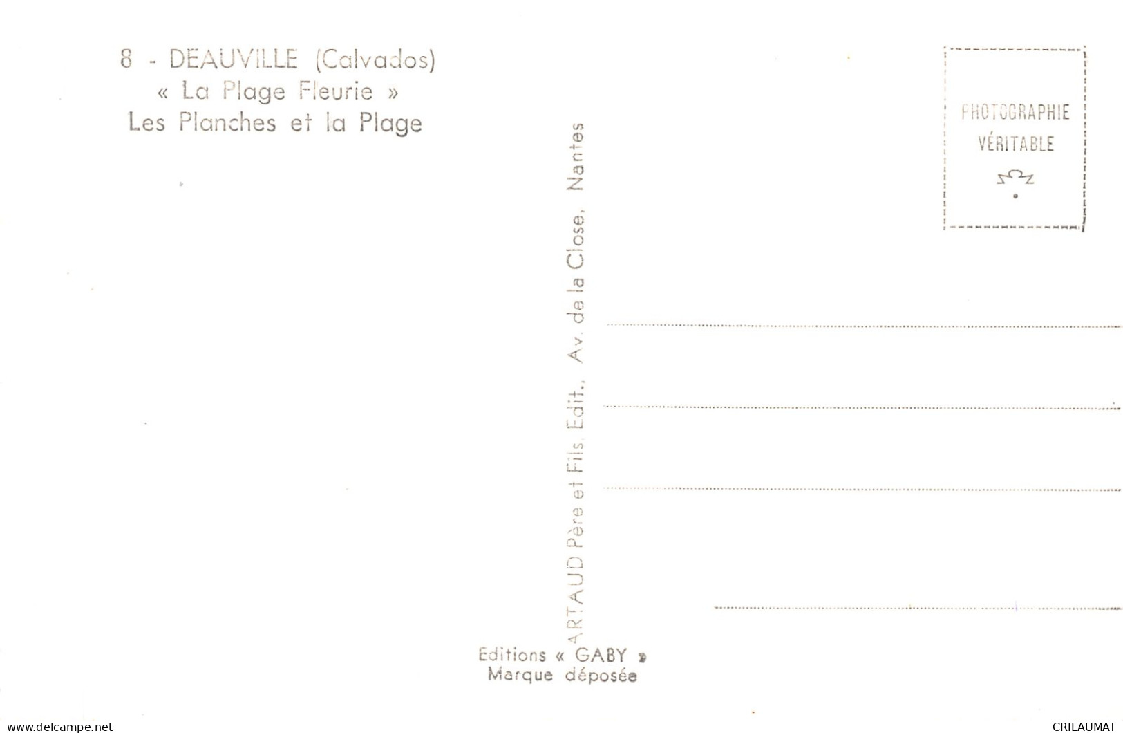 14-DEAUVILLE-N°T5075-B/0151 - Deauville