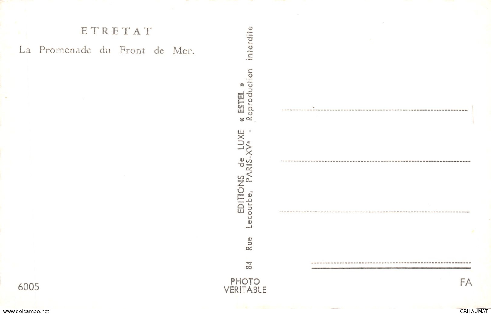 76-ETRETAT-N°T5075-B/0037 - Etretat