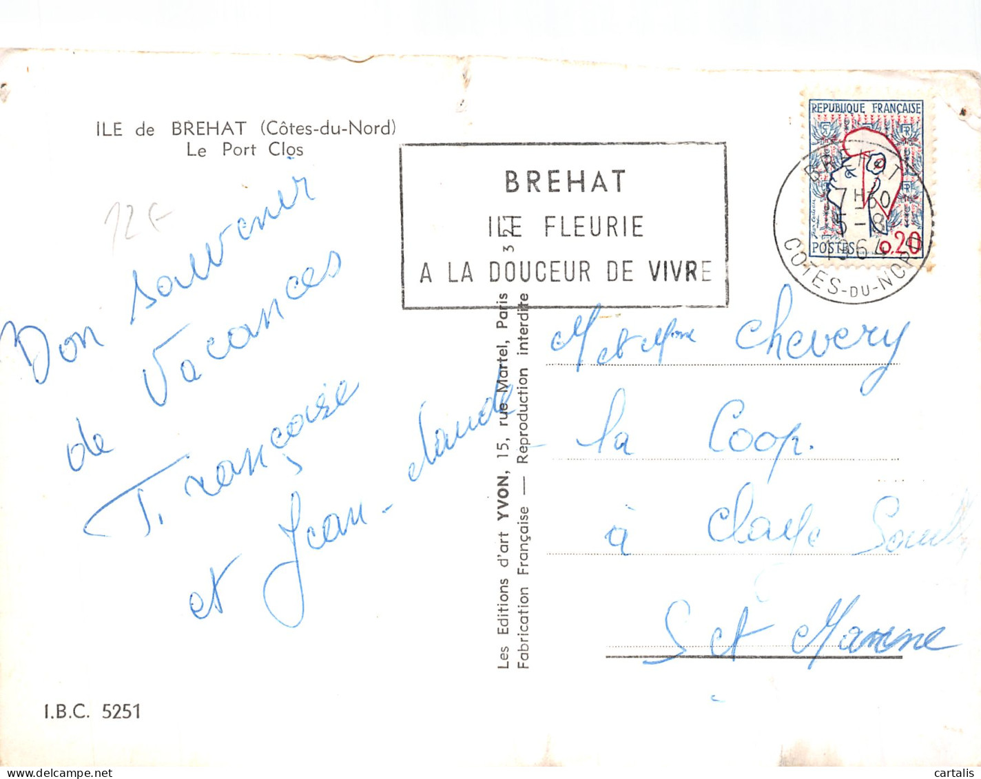 22-ILE DE BREHAT-N° 4399-A/0257 - Ile De Bréhat