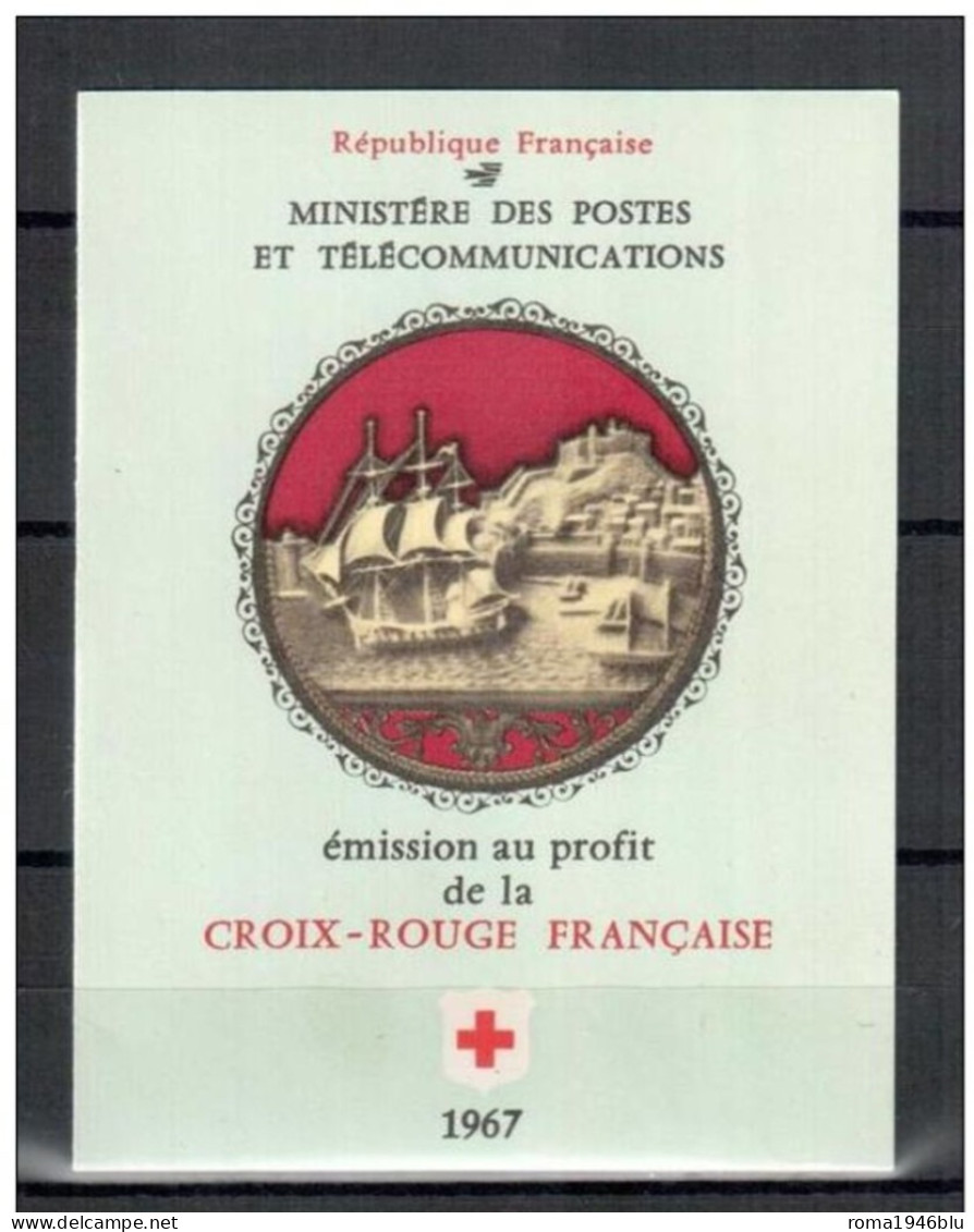 FRANCIA 1967 LIBRETTO PRO CROCE ROSSA ** MNH - Rotes Kreuz