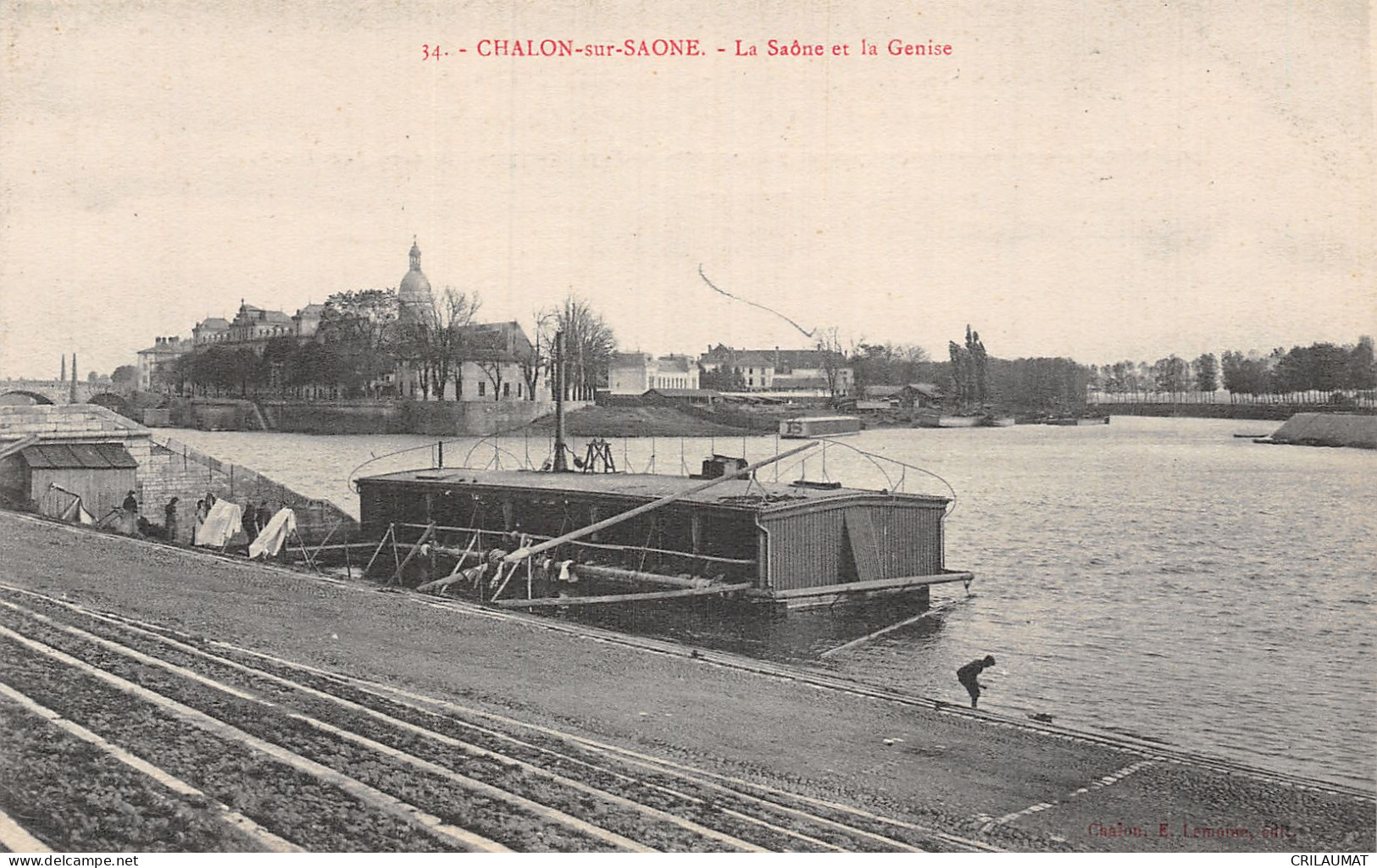 71-CHALON SUR SAONE-N°T5075-E/0333 - Chalon Sur Saone