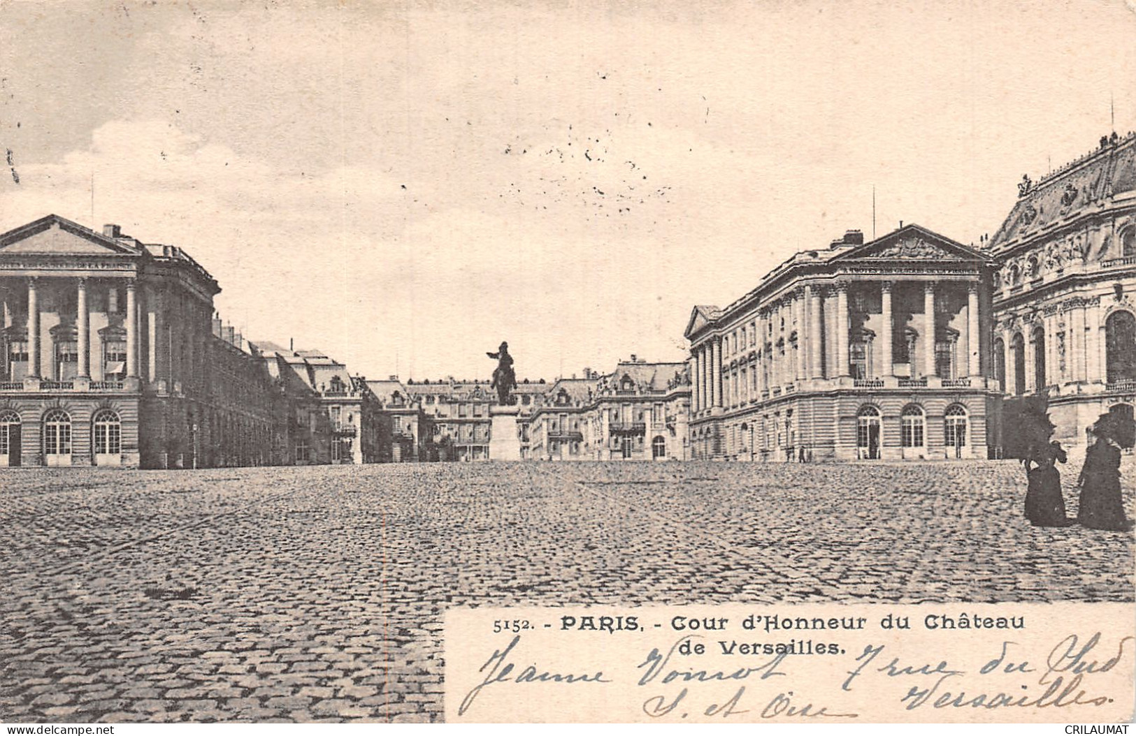 78-VERSAILLES LE PALAIS-N°T5075-E/0211 - Versailles (Kasteel)