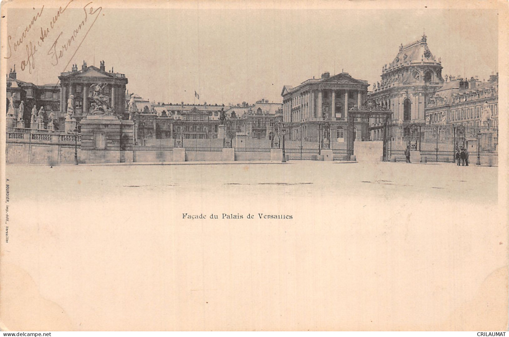 78-VERSAILLES LE PALAIS-N°T5075-E/0209 - Versailles (Kasteel)