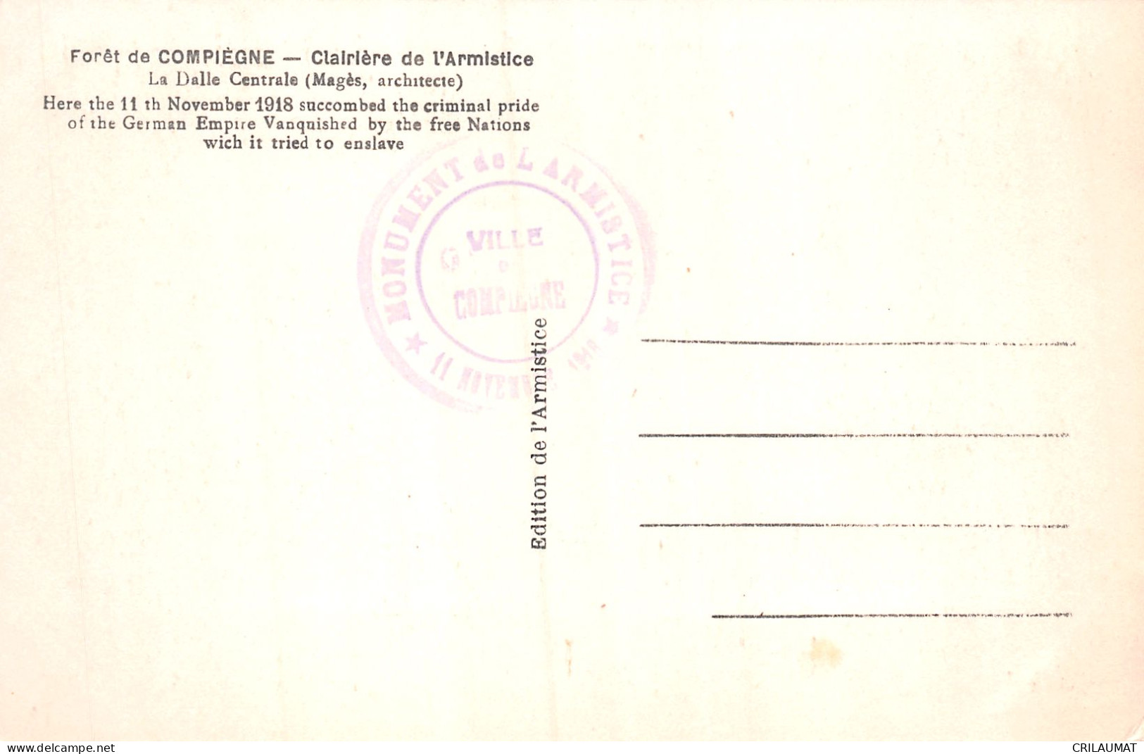 60-COMPIEGNE-N°T5075-E/0025 - Compiegne