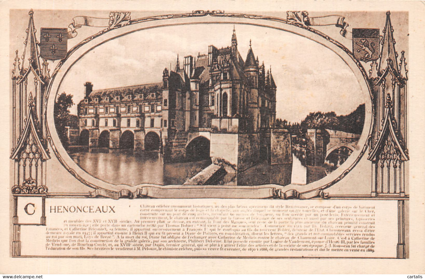 37-CHENONCEAUX-N° 4399-E/0121 - Chenonceaux