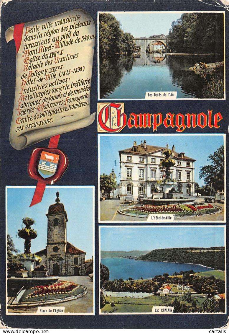 39-CHAMPAGNOLE-N° 4399-D/0367 - Champagnole