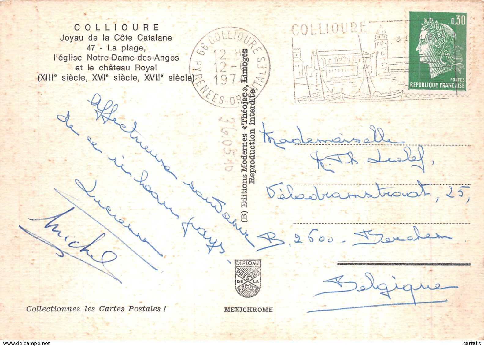 66-COLLIOURE-N° 4399-D/0229 - Collioure