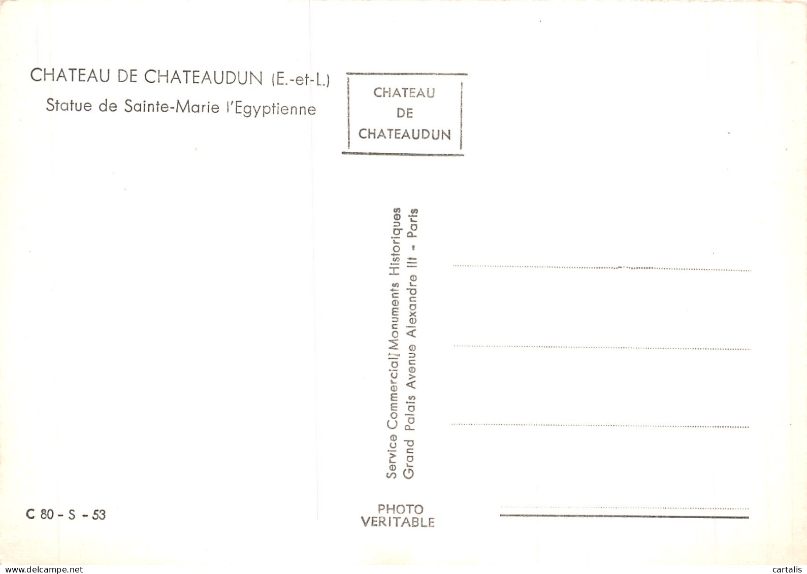 28-CHATEAUDUN-N° 4399-D/0087 - Chateaudun