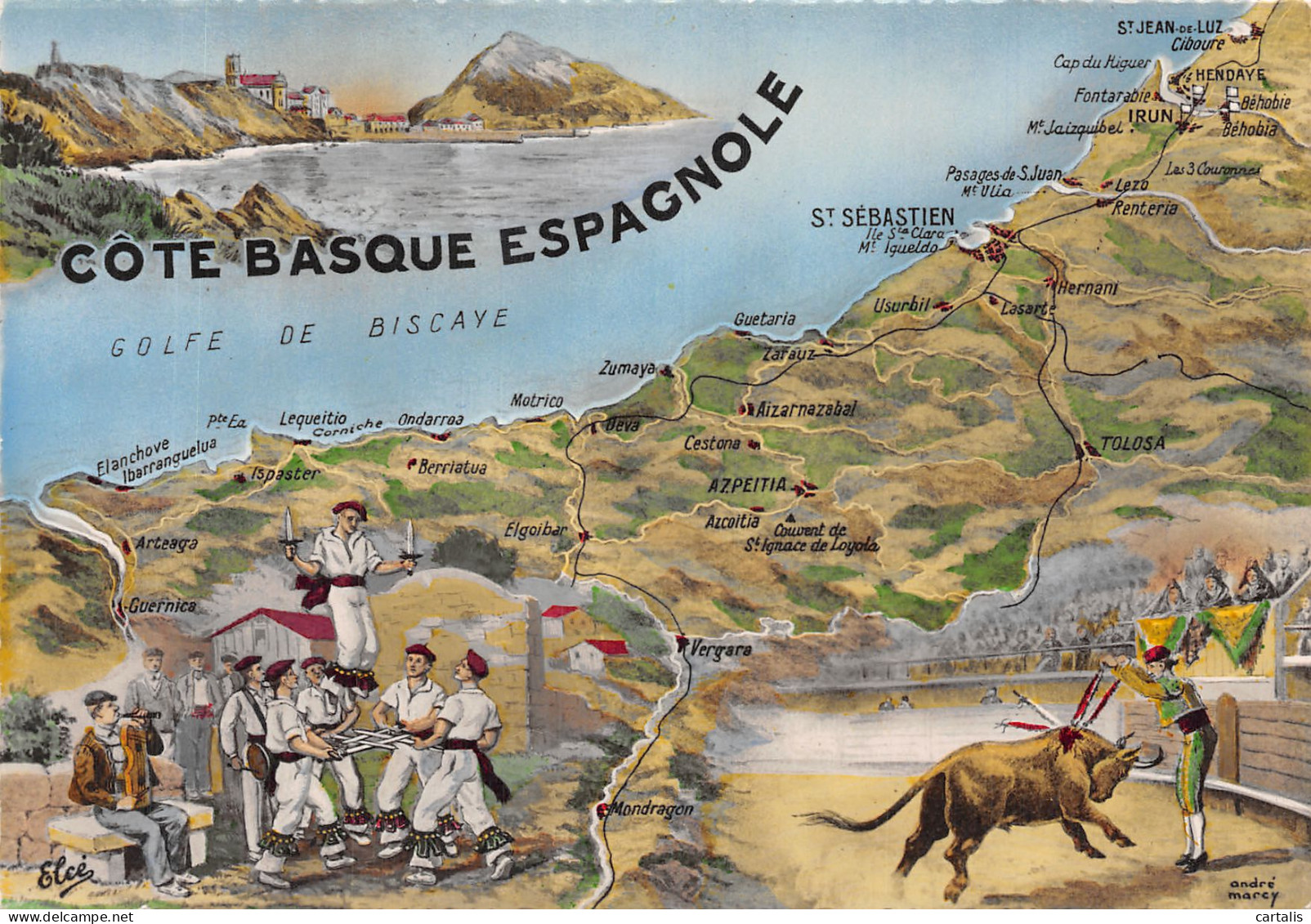 ET-ESPAGNE COTE BASQUE-N° 4399-D/0053 - Sonstige & Ohne Zuordnung