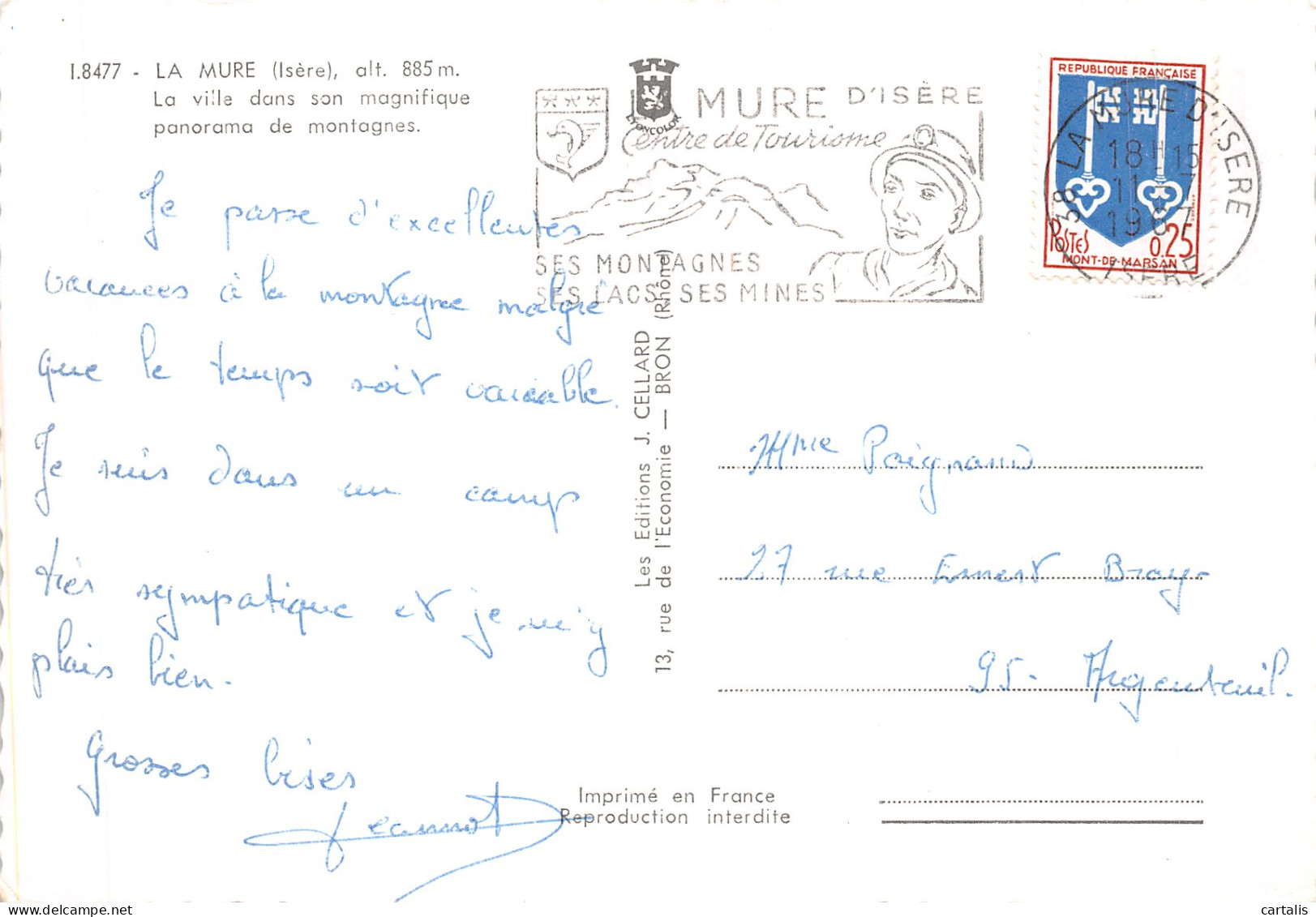 38-LA MURE-N° 4399-C/0349 - La Mure