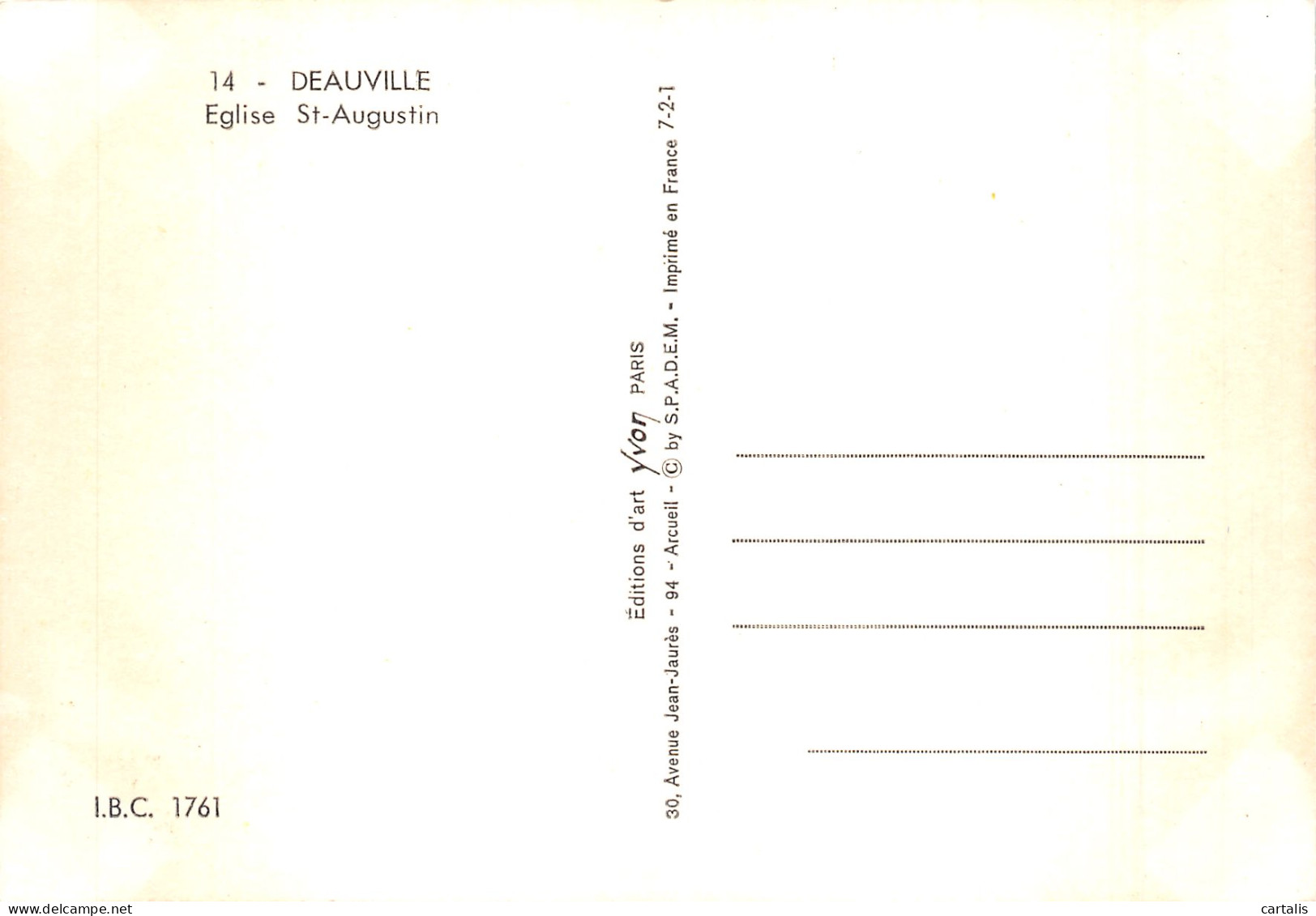 14-DEAUVILLE-N° 4399-C/0155 - Deauville