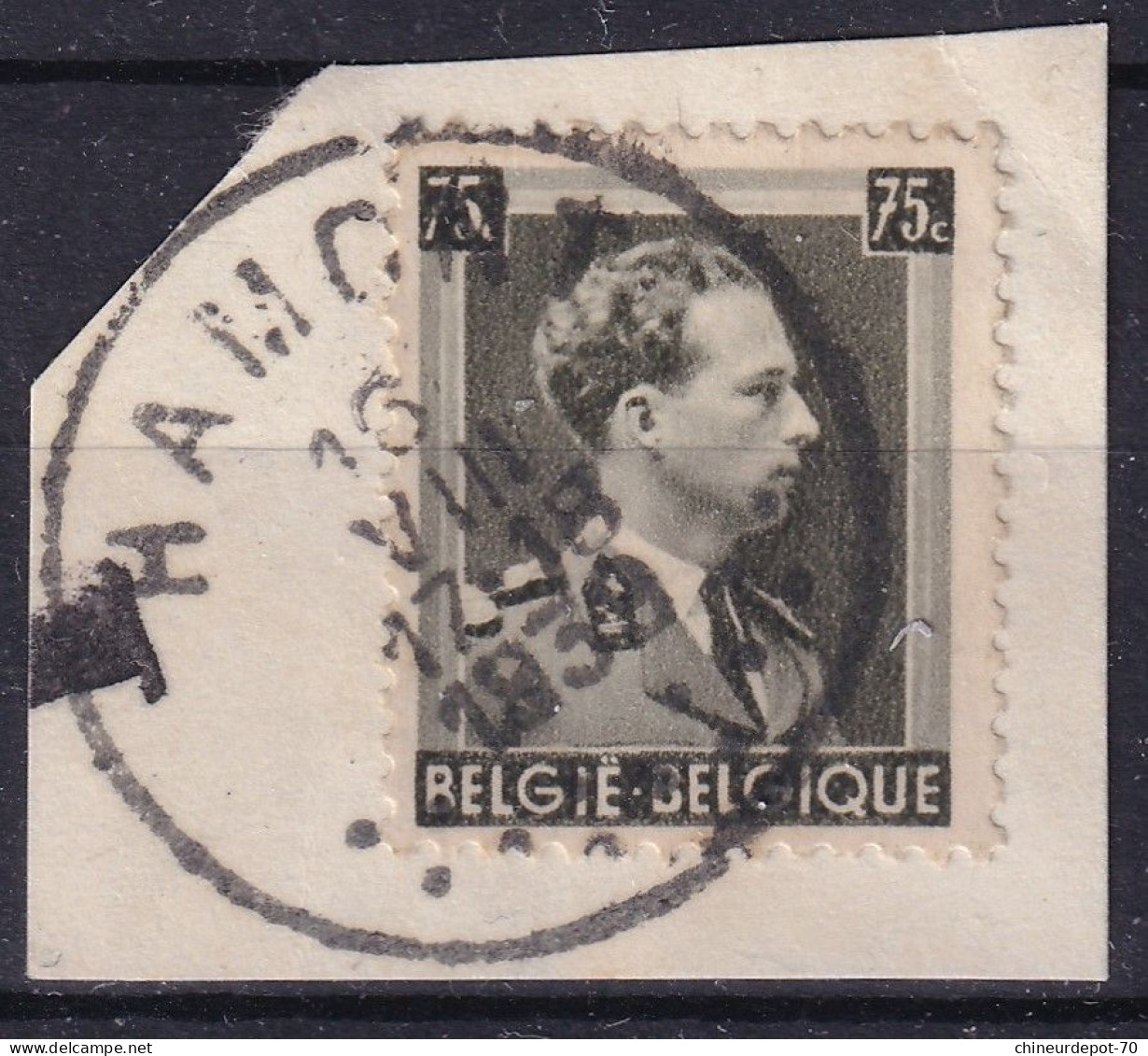 Timbre Belge ROI HAMONT - Used Stamps