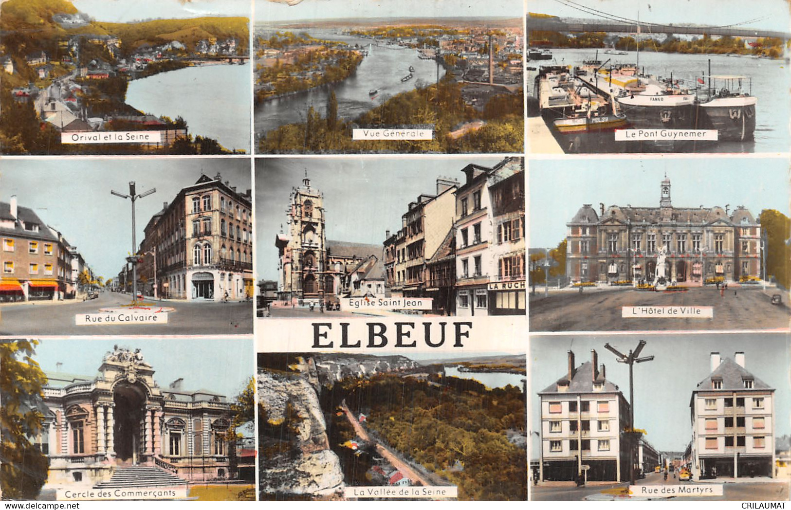 76-ELBEUF-N°T5075-H/0277 - Elbeuf
