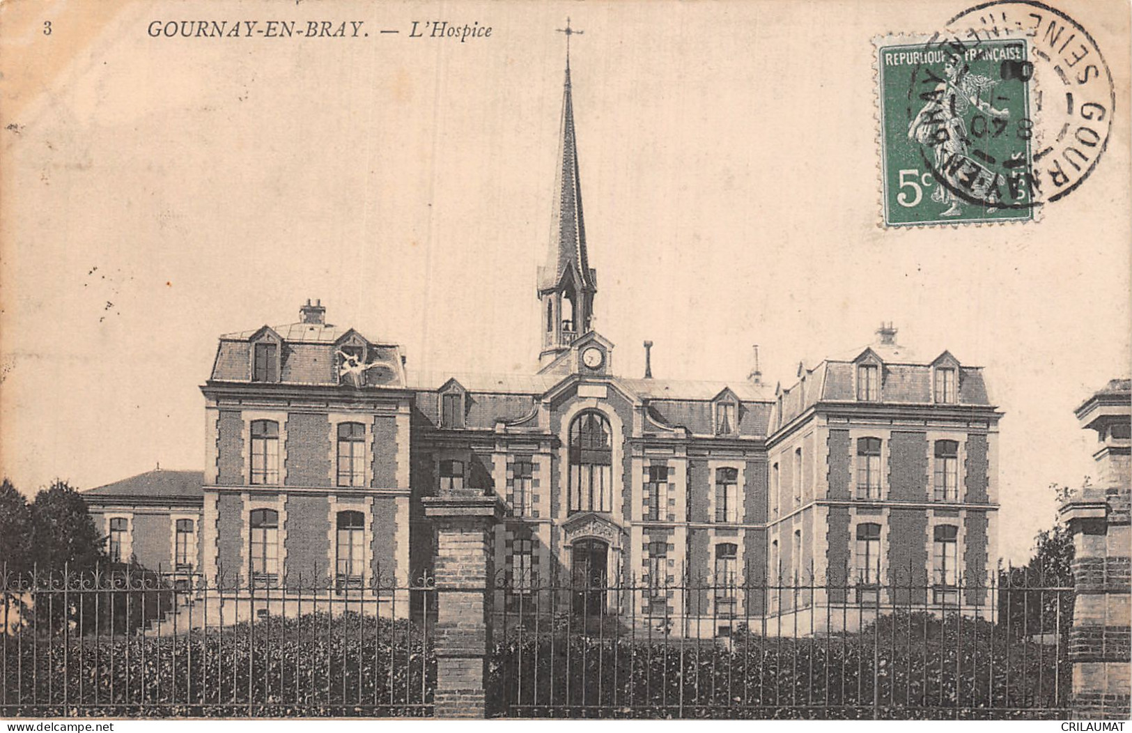 76-GOURNAY EN BRAY -N°T5075-H/0097 - Gournay-en-Bray