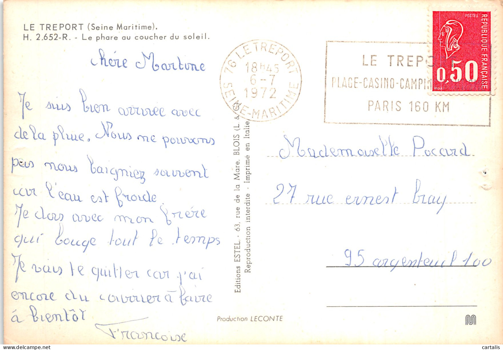 76-LE TREPORT-N° 4400-B/0377 - Le Treport