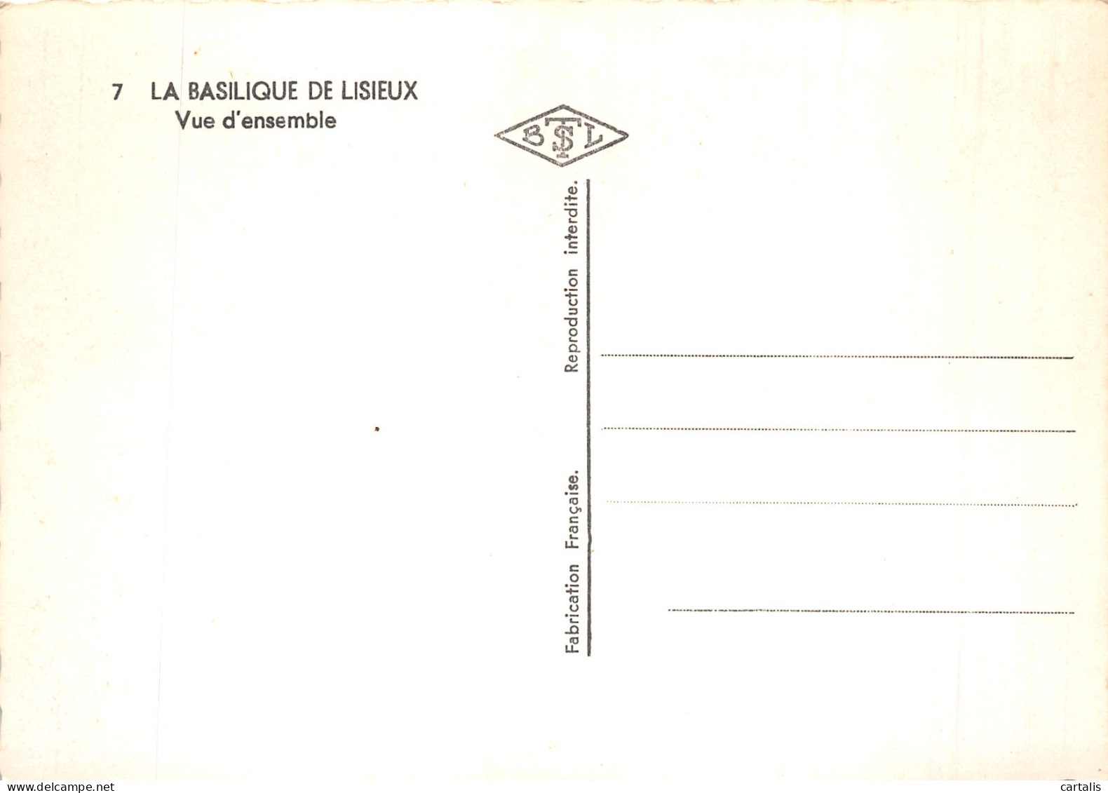 14-LISIEUX-N° 4400-B/0313 - Lisieux