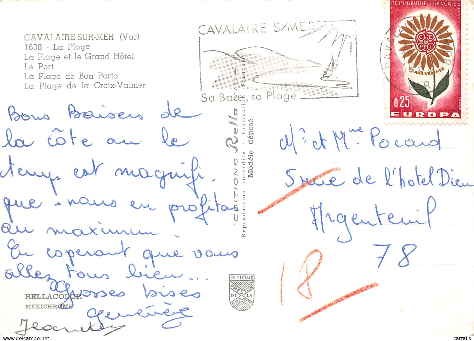 83-CAVALAIRE SUR MER-N° 4400-B/0093 - Cavalaire-sur-Mer