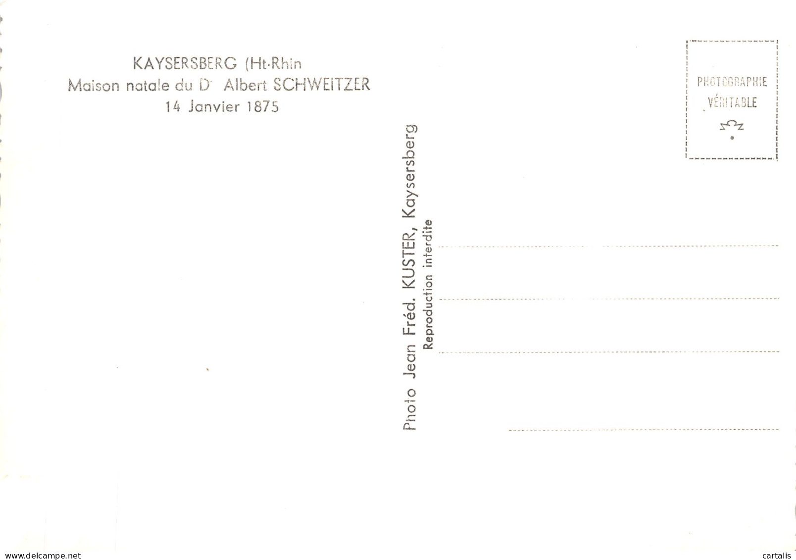 68-KAYSERSBERG-N° 4400-A/0219 - Kaysersberg