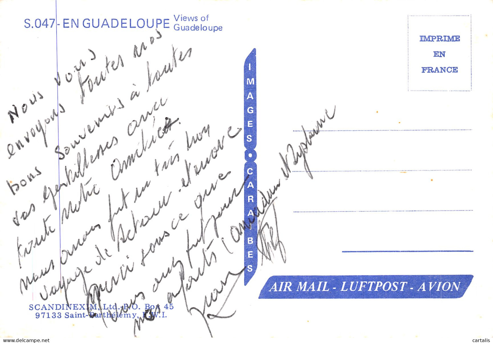 971-GUADELOUPE-N° 4400-A/0157 - Other & Unclassified