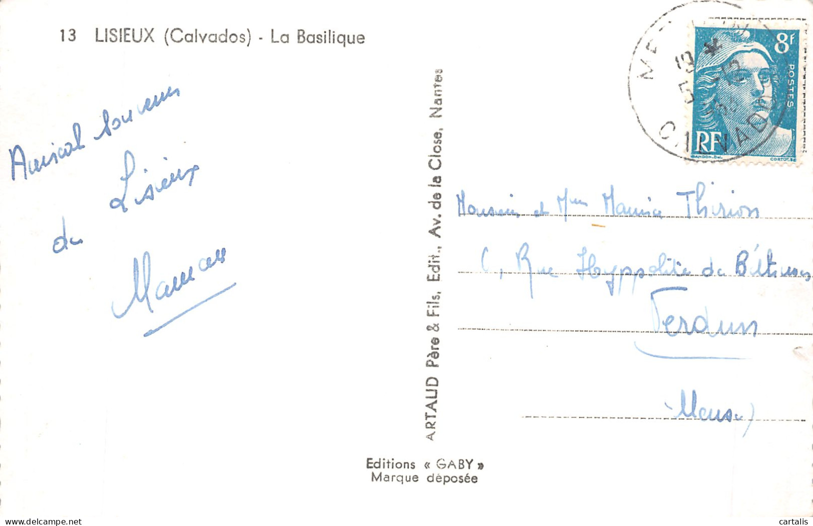 14-LISIEUX-N° 4399-E/0333 - Lisieux