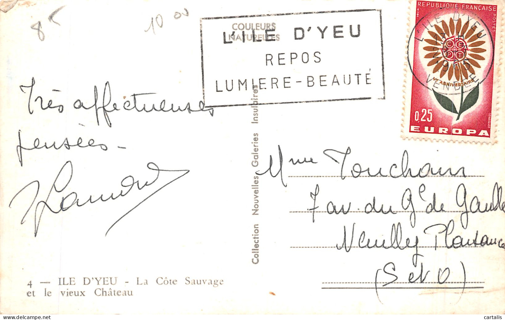 85-ILE D YEU-N° 4399-E/0287 - Ile D'Yeu