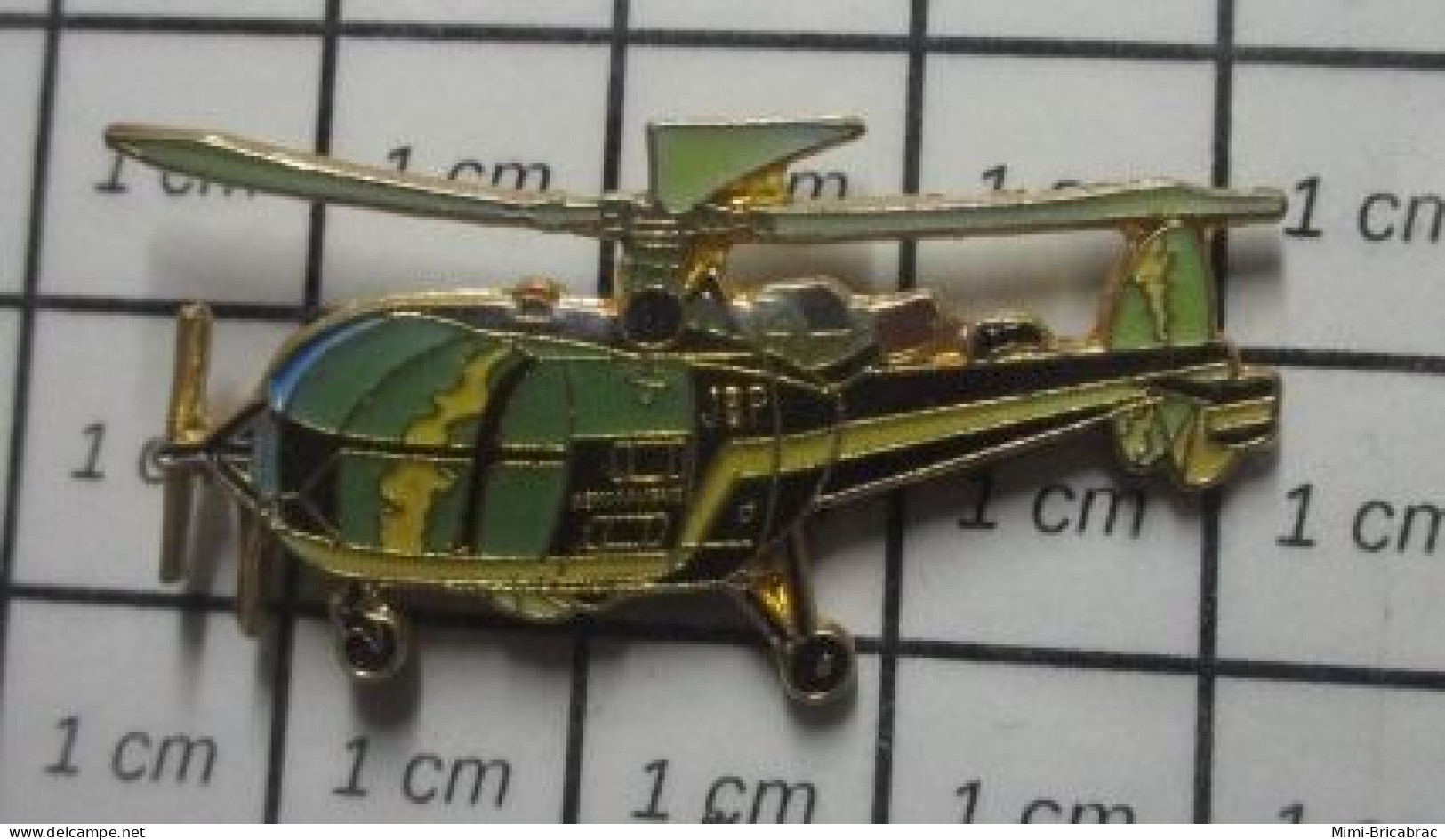 1618c Pin's Pins / Beau Et Rare / AVIATION / GRAND HELICOPTERE "JEP" GENDARMERIE - Luftfahrt