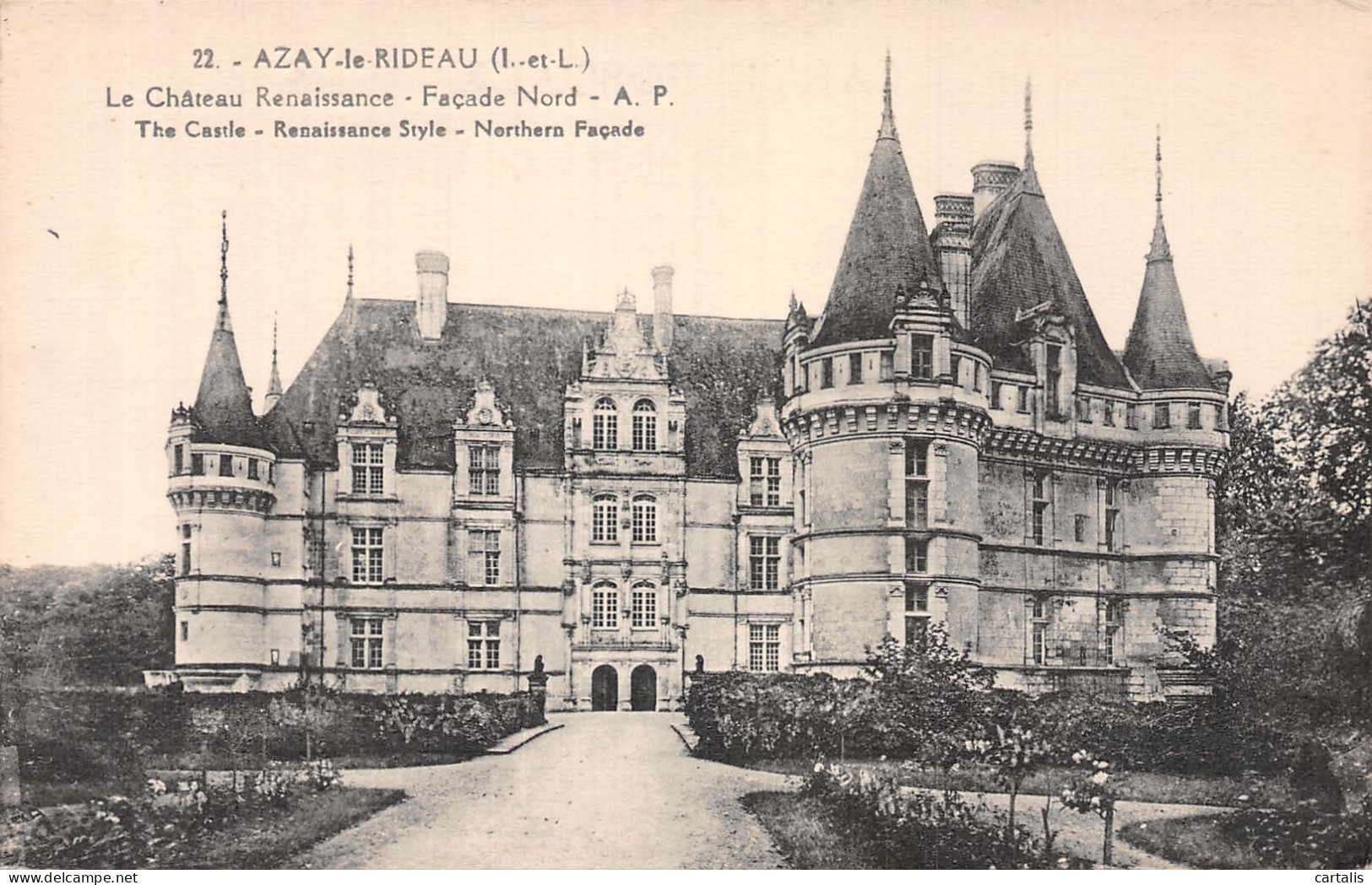 37-AZAY LE RIDEAU-N° 4400-E/0259 - Azay-le-Rideau