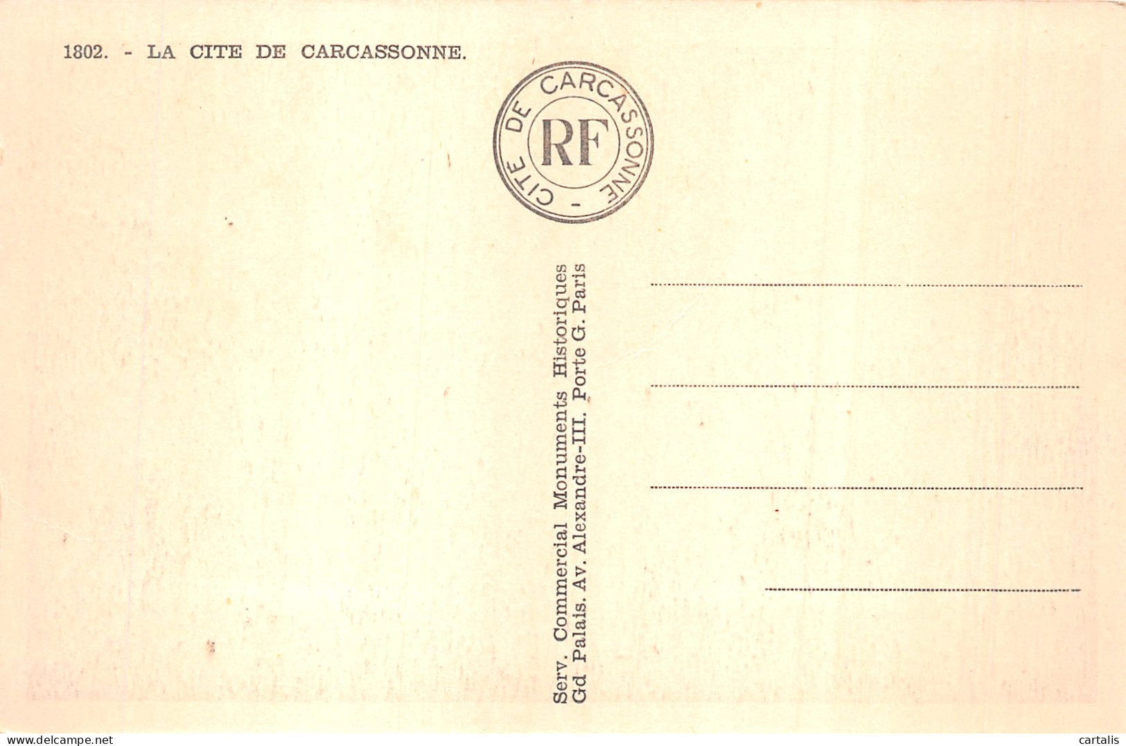 11-CARCASSONNE-N° 4400-E/0151 - Carcassonne