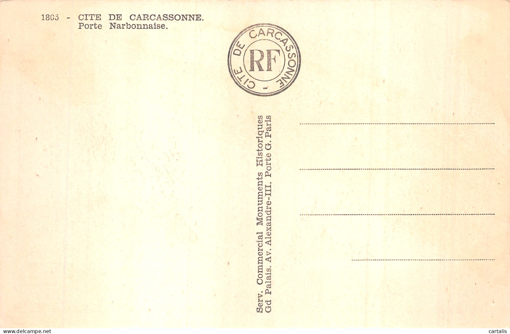 11-CARCASSONNE-N° 4400-E/0141 - Carcassonne