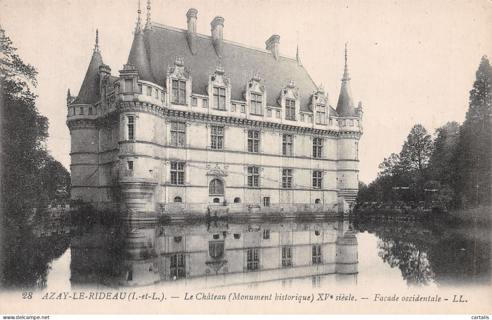 37-AZAY LE RIDEAU-N° 4400-E/0057 - Azay-le-Rideau