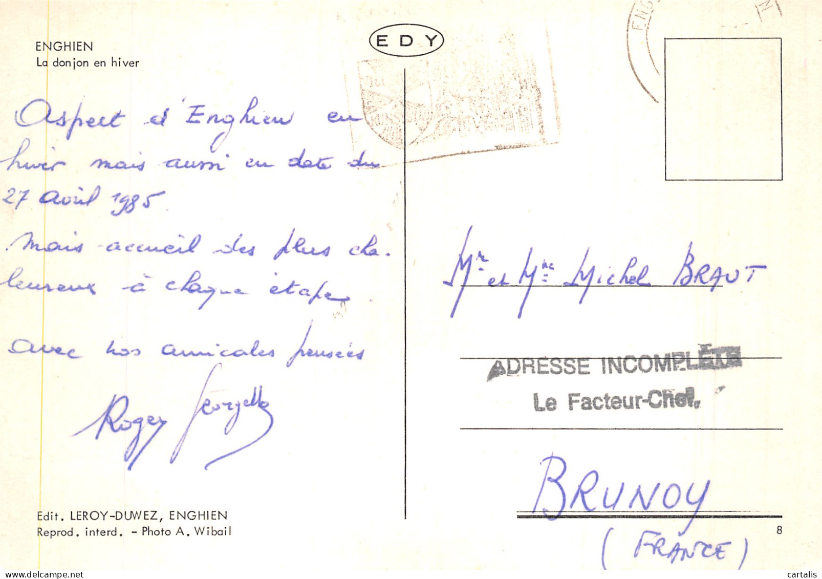 ET-ENGHIEN LE DONJON-N° 4400-D/0355 - Other & Unclassified