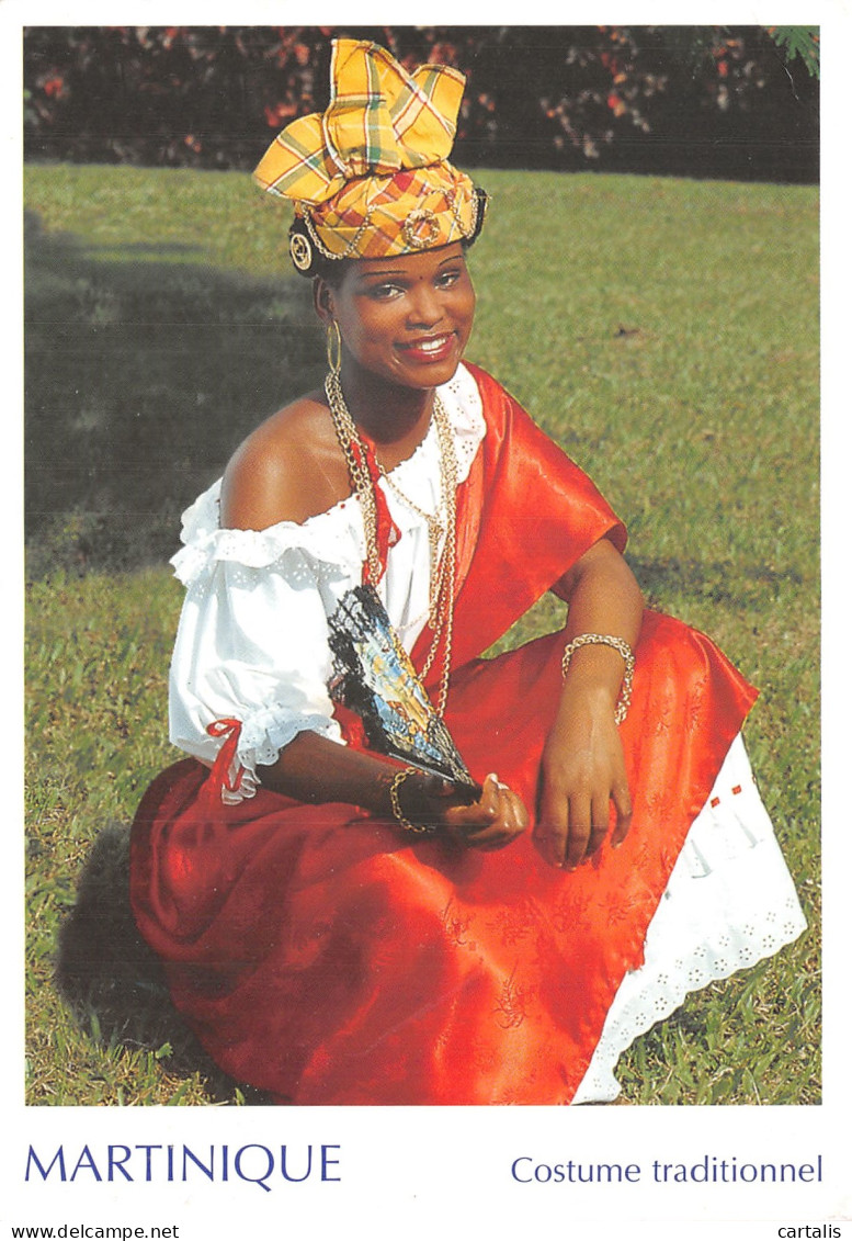 972-MARTINIQUE COSTUME TRADITIONNEL-N° 4400-D/0181 - Sonstige & Ohne Zuordnung