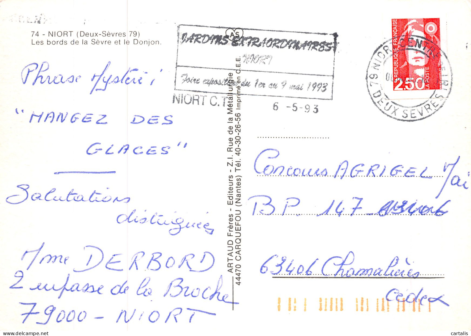 79-NIORT-N° 4400-D/0105 - Niort