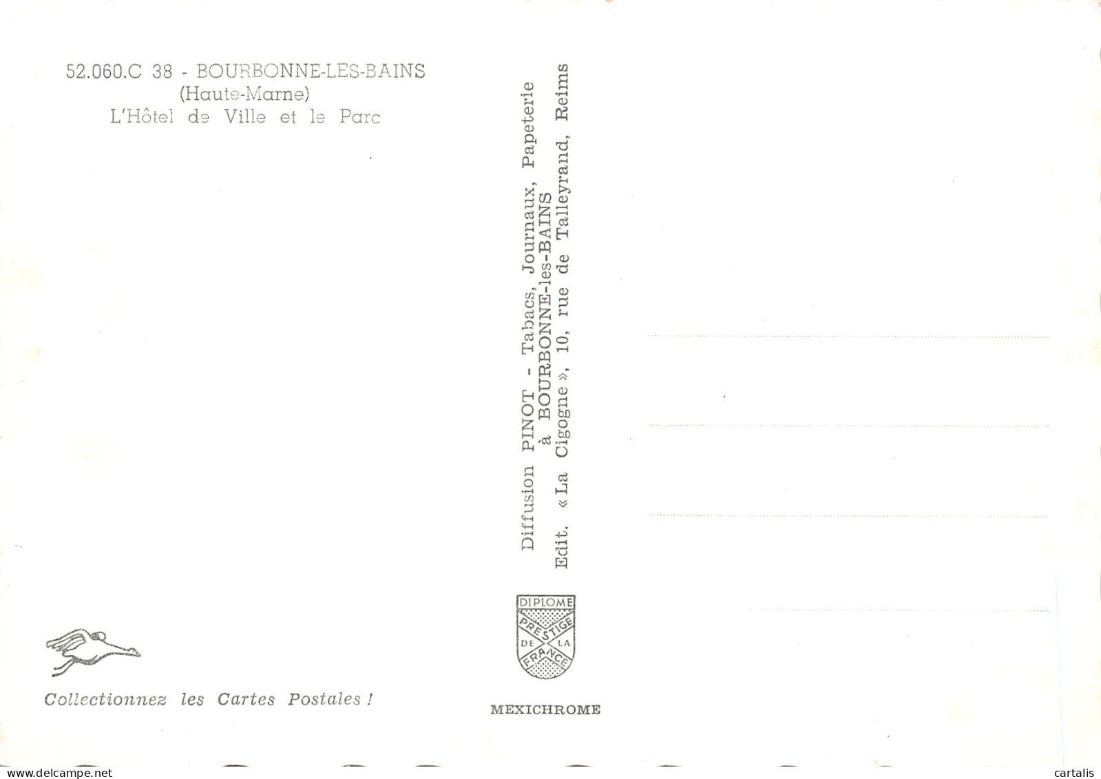 52-BOURBONNE LES BAINS-N° 4400-C/0307 - Bourbonne Les Bains