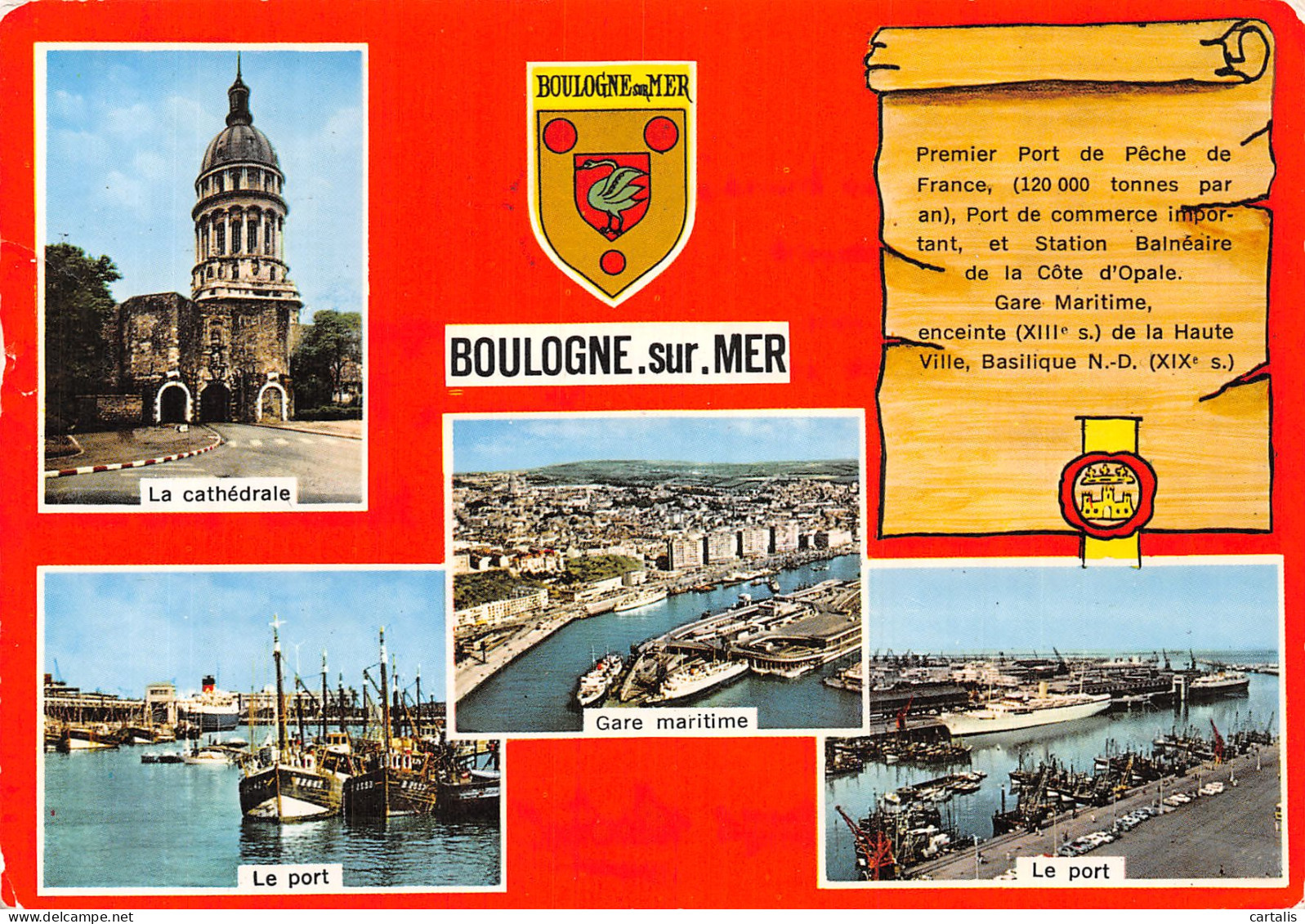 62-BOULOGNE SUR MER-N° 4401-A/0147 - Boulogne Sur Mer